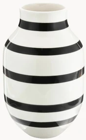 Grote handgemaakte keramische vaas Omaggio, H 31 cm