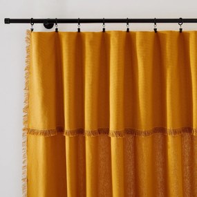 Katoen geweven gordijnpaneel Panama