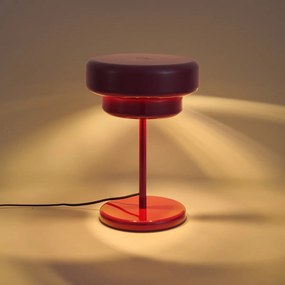 Retro tafellamp plum 41cm - Ophelia