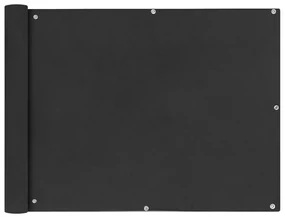 vidaXL Balkonscherm 90x600 cm oxford stof antraciet