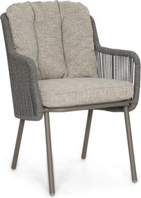 Tuinstoel Rope Taupe-naturel-bruin Santika Cayora