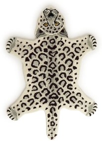 Doing Goods Snowy Leopard vloerkleed 92 x 62 cm