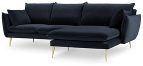 3.5-zitshoekbank Elio rechts velvet | Milo Casa