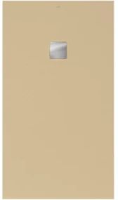 Villeroy & Boch Excello douchevloer 160x90cm polyurethaan/acryl Nature Sand uda1690exc2v-4n
