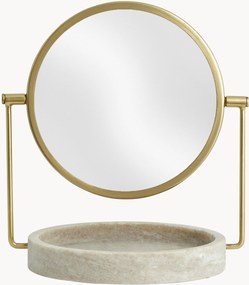 Make-up spiegel Haja met marmeren plank