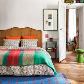 Spiegel in gelakt hevea 61,5x 91,5 cm, Lomia