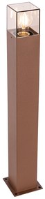 Smart staande buitenlamp roestbruin 70 cm incl. Wifi P45 - Denmark