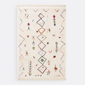 Gekleurd berber vloerkleed, Miro