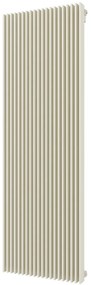 Plieger Antika Retto designradiator verticaal middenaansluiting 1800x595mm 2223W wit structuur