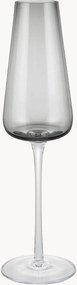 Mondgeblazen champagneglazen Belo,2-delig