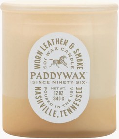 2-lonts geurkaars Vista (versleten leer & rook)