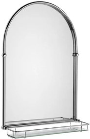 Sapho Tiga spiegel met planchet 48x67 cm chroom