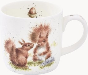 Set van 6 Fine-Bone-China koffiekopjes Between Friends