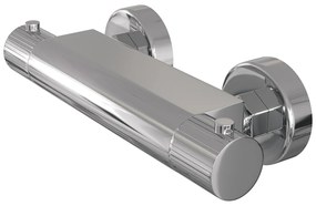 Brauer Stripe thermostatische douchekraan chroom