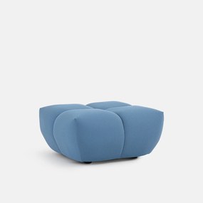 Poef, in gewatteerde stof, breedte 83 cm, NURIA