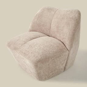 Moderne Fauteuil Beige