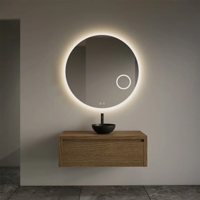 Gliss Design Ares badmeubel 90cm castle brown zonder waskom