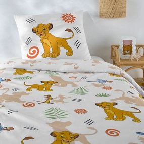 Bedset kinderbed, katoen, Disney Lion King Pampa