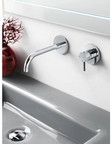 Hotbath Laddy inbouw wastafelmengkraan - incl inbouwdeel - chroom L005JCR