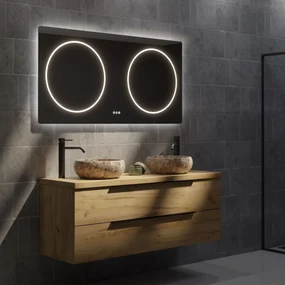 Thebalux M11 spiegel 140x70cm met verlichting en verwarming
