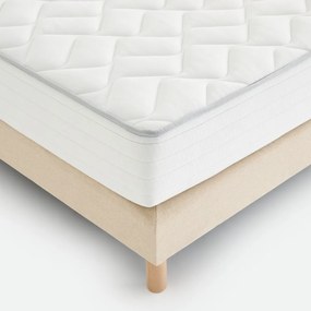 Matras met 406 biconische veren, stevige ondersteuning, evenwichtig ligcomfort