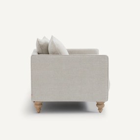 Fauteuil katoen/linnen, Lazare