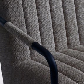 Fauteuil Met Armleuning Grijs