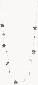 Handgemaakte kerstguirlande Stars