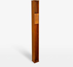Ferro Tuinlamp Corten 115cm Tuinverlichting Corten 2x GU10
