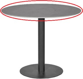 Barset 2 personen 70 cm Aluminium/wicker Taupe Coco Nathan/Como