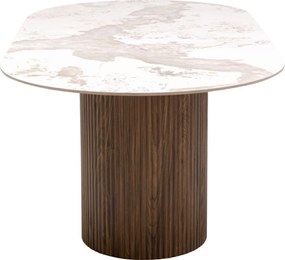 Kare Design Ruben Marmere Ovale Eettafel 200 - 200 X 100cm.