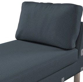Dekoria Model Karlstad chaise longue bijzetbank, donkerblauw