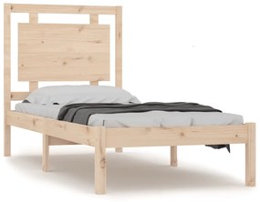 vidaXL Bedframe massief hout 90x200 cm