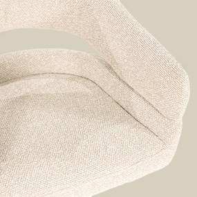 Eetstoel Brons Frame Beige