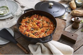 Staub Braisers Sauteerpan Chistera 24 cm / 2,5 l, Zwart - Braisers - Staub