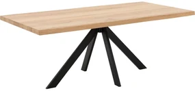 Goossens Eettafel Blade, Boomstamblad 180 x 90 cm 5 cm dik