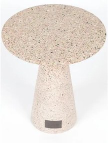 Zuiver Victoria Bijzettafel - Roze - Terrazzo
