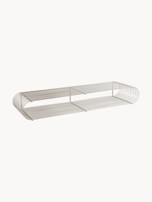 Metalen wandrek Curva, B 80 cm