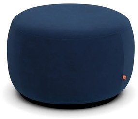 XL poef, in fluweel, Rosebury, ontwerp door Emmanuel Gallina