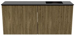 Mondiaz Joya 90cm toiletmeubel dusk met wastafel faye rechts zonder kraangat urban