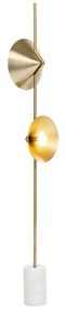 Kare Design Maja Design Vloerlamp Messing Marmer