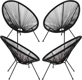 Karibic 4-stoelensets