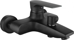 Mexen Axel badkraan, zwart - 73830-70