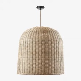 Flandria Hanglamp Plafond Natuurlijk - Zwart & Ø60 Cm - ↑60 Cm Flandes - Sklum