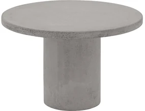 Goossens Salontafel Stone rond, beton grijs, urban industrieel, 50 x 31 x 50 cm
