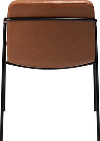 Dan-Form Boto Design Eetkamerstoel Bruin Kunstleer