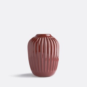 Generfde keramische vaas H21 cm Estria