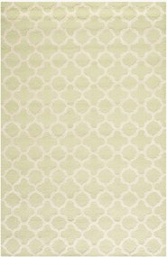 Handgetuft laagpolig wollen vloerkleed Bessa