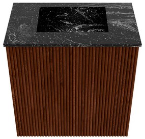 Mondiaz Joya DLux 40cm toiletmeubel ruby met wastafel faye midden zonder kraangat lava
