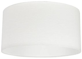 Moderne hanglamp wit met witte kap 50 cm - Combi 1